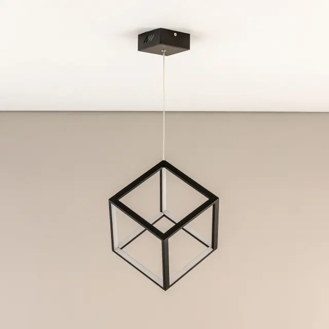 Светильник Citilux CL719201 CUBE — черный, ракурс 4