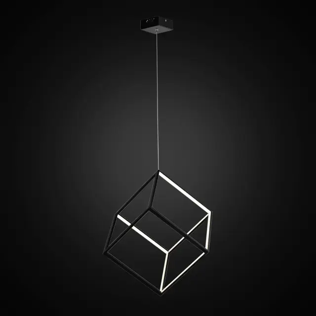 Светильник Citilux CL719301 CUBE — черный, ракурс 2