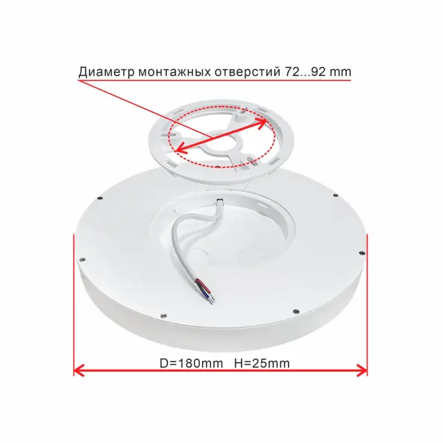 Светильник Citilux CL738121N БЕЙСИК — черный, ракурс 10