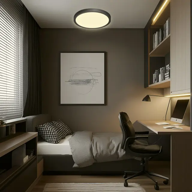 Светильник Citilux CL738241V БЕЙСИК — черный, ракурс 6