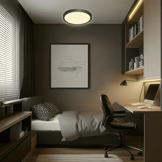 Светильник Citilux CL738321V БЕЙСИК — черный, ракурс 6