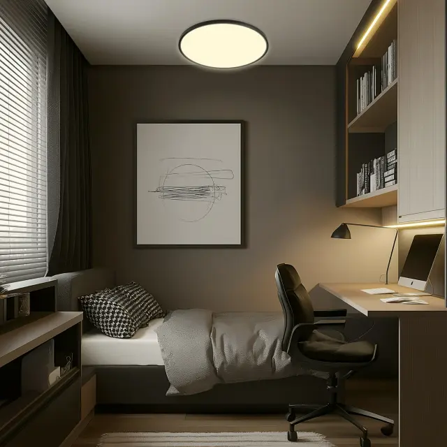 Светильник Citilux CL738501V БЕЙСИК — черный, ракурс 7