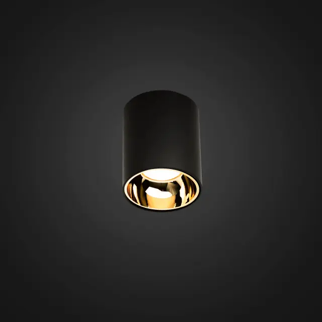 Точечный светильник Citilux CL7440113 СТАРК — черный, ракурс 3