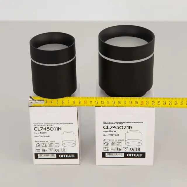 Точечный светильник Citilux CL745011N БОРН — черный, ракурс 13