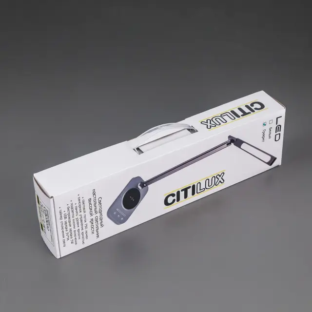 Настольная лампа Citilux CL803052 НЬЮТОН — черный, ракурс 12