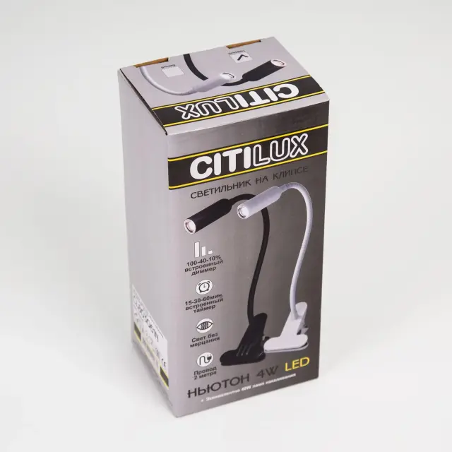 Настольная лампа Citilux CL803060N НЬЮТОН — белый, ракурс 7