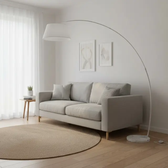 Торшер Citilux CL807010 АРЧИ — белый, ракурс 10
