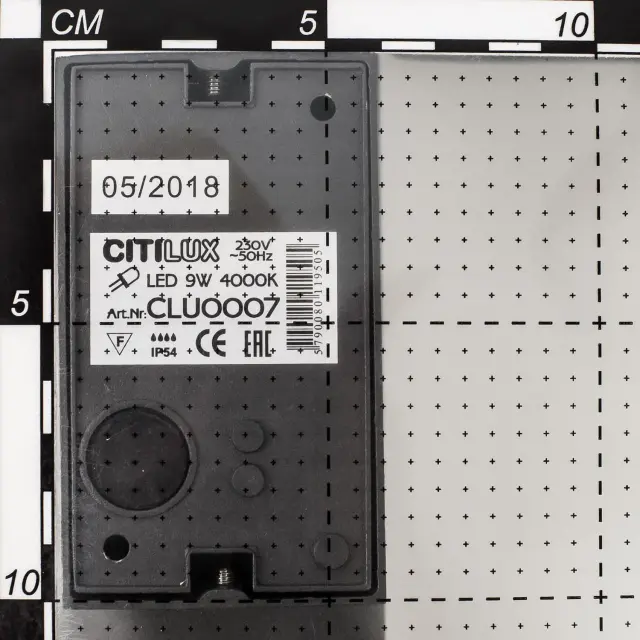 Уличный светильник Citilux CLU0007 GARDA — черный, ракурс 10