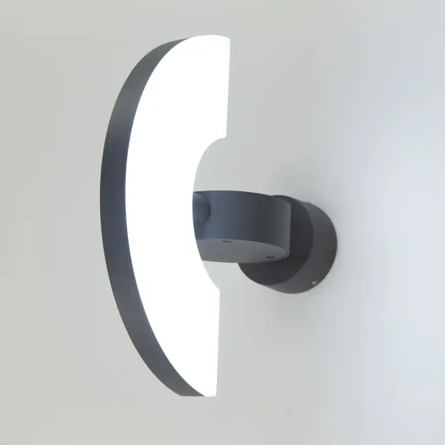 Уличный светильник Citilux CLU03W GARDA — черный, ракурс 11