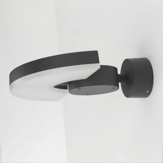 Уличный светильник Citilux CLU03W GARDA — черный, ракурс 6