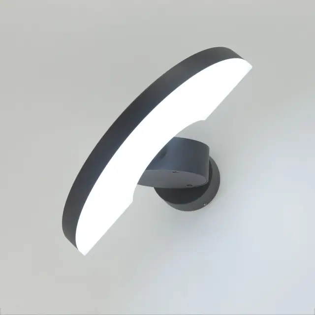 Уличный светильник Citilux CLU03W GARDA — черный, ракурс 9