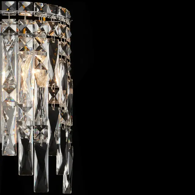 Бра Crystal Lux ABRIL AP2 — хром, ракурс 4