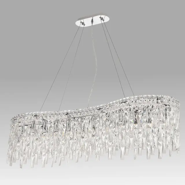 Светильник Crystal Lux ABRIL SP12 L1200 — хром, ракурс 2