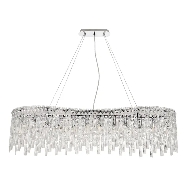 Светильник Crystal Lux ABRIL SP12 L1200 — хром, ракурс 3