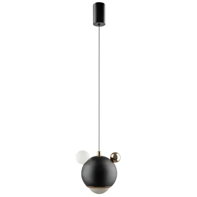 Светильник Crystal Lux AMIGO SP LED BLACK — черный
