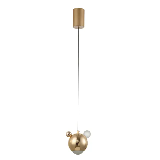 Светильник Crystal Lux AMIGO SP LED GOLD — золотой