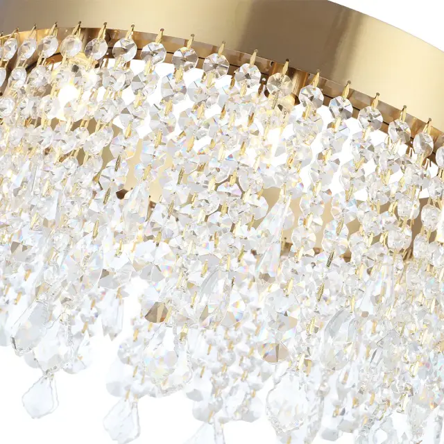 Люстра Crystal Lux AQUA SP9 — латунь, ракурс 6