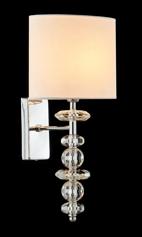 Бра Crystal Lux ARMANDO AP1.2 CHROME — хром, ракурс 2