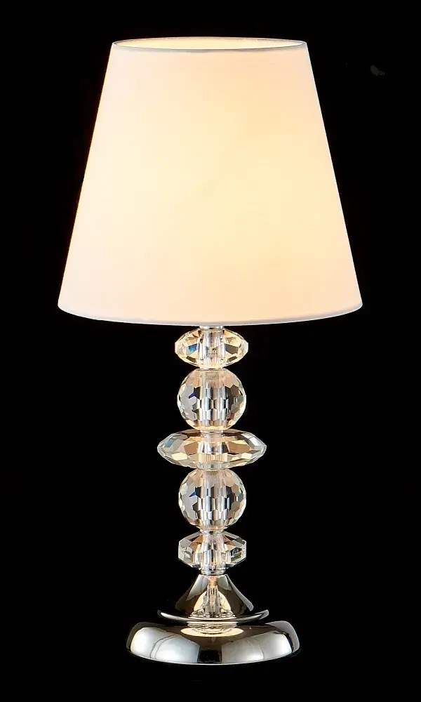 Настольная лампа Crystal Lux ARMANDO LG1 CHROME — хром, ракурс 2