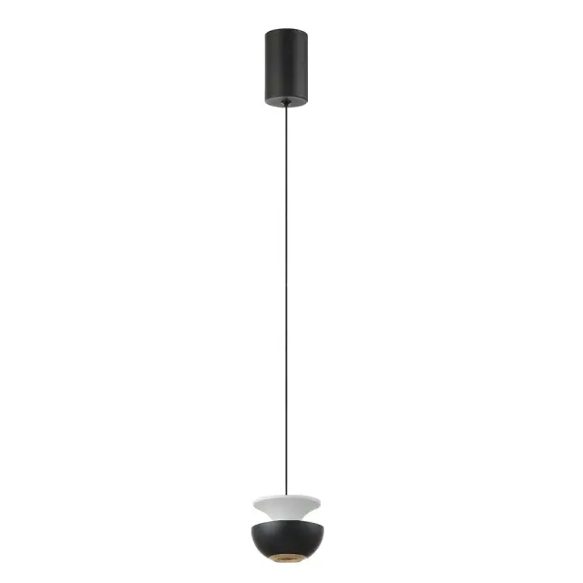 Светильник Crystal Lux ASTRA SP LED BLACK — черный, ракурс 3