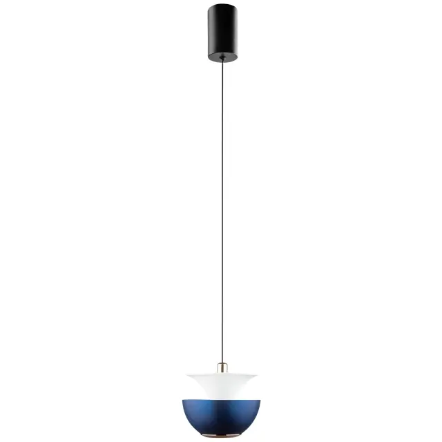 Светильник Crystal Lux ASTRA SP LED BLUE — черный, ракурс 2