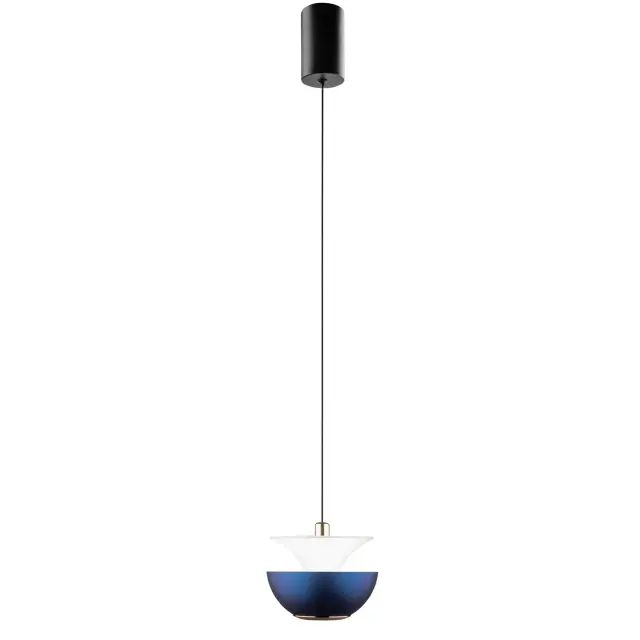 Светильник Crystal Lux ASTRA SP LED BLUE — черный, ракурс 3