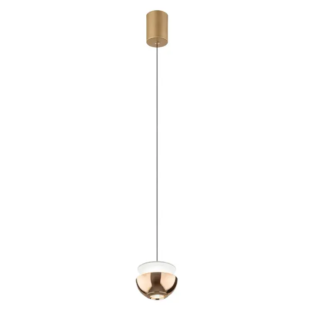 Светильник Crystal Lux ASTRA SP LED GOLD — золотой, ракурс 2