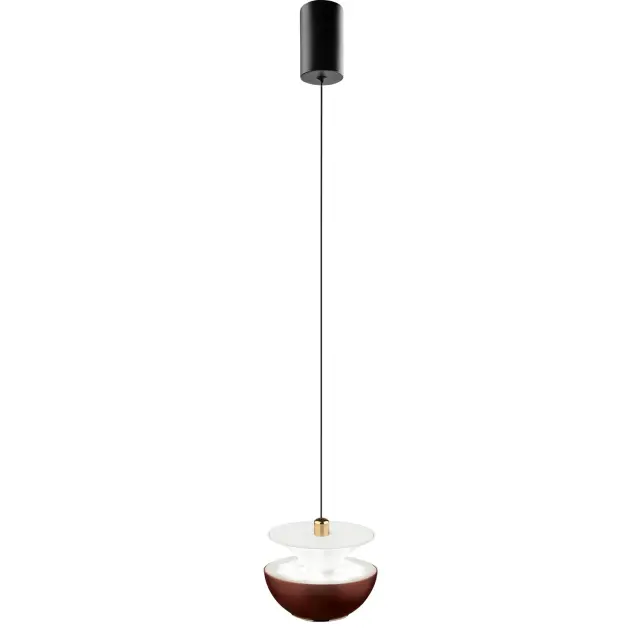 Светильник Crystal Lux ASTRA SP LED RED — черный, ракурс 2