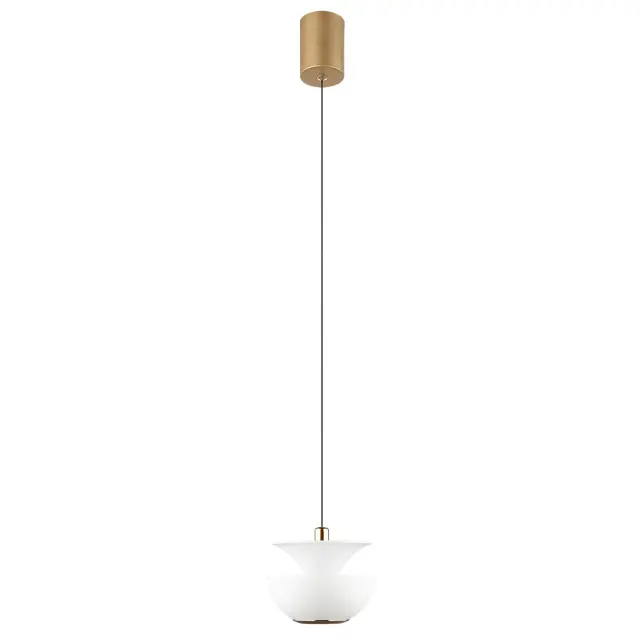 Светильник Crystal Lux ASTRA SP LED WHITE — золотой
