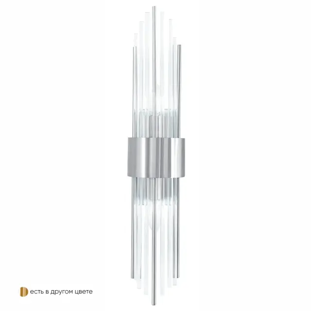 Бра Crystal Lux ATENTO AP2 CHROME/TRANSPARENTE — хром