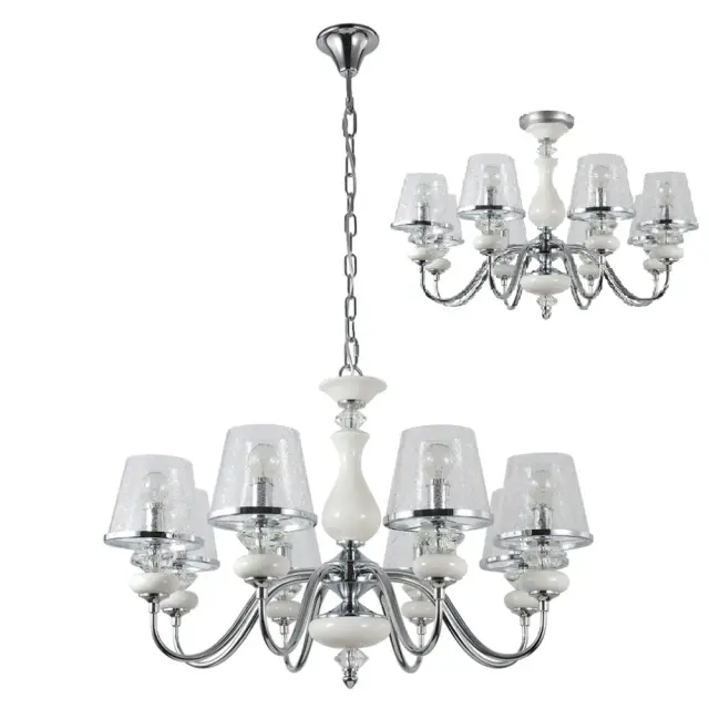 Люстра Crystal Lux BETIS SP-PL8 — хром