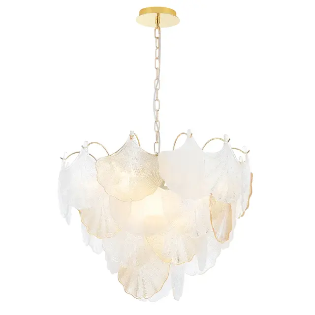 Люстра Crystal Lux BONITA SP10 — латунь, ракурс 3