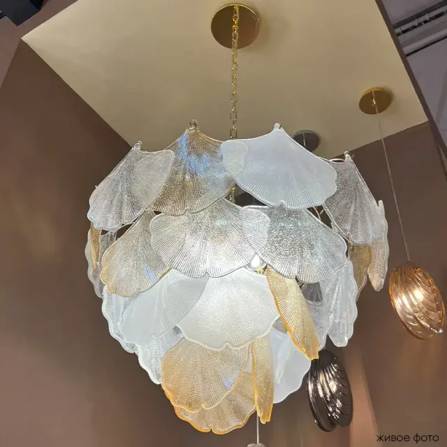 Люстра Crystal Lux BONITA SP10 — латунь, ракурс 5