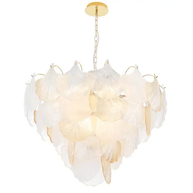 Люстра Crystal Lux BONITA SP12 — латунь, ракурс 4