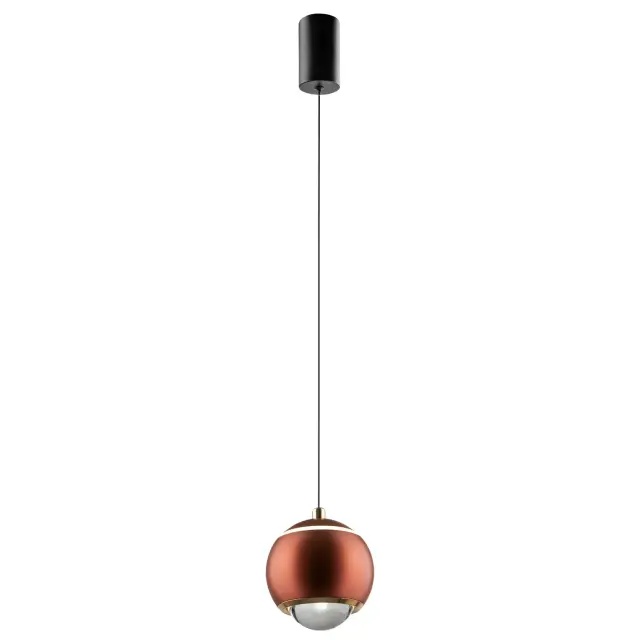 Светильник Crystal Lux CARO SP LED RED — черный