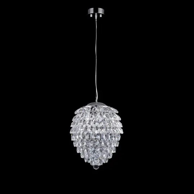 Светильник Crystal Lux CHARME SP4 CHROME/TRANSPARENT — хром