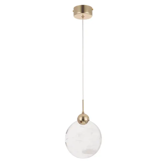 Светильник Crystal Lux CIELO SP3W LED GOLD — золотой, ракурс 2