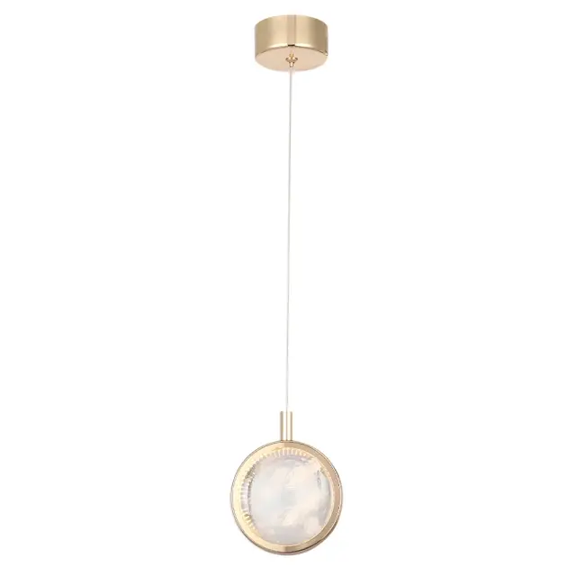Светильник Crystal Lux CIELO SP6W LED GOLD — золотой