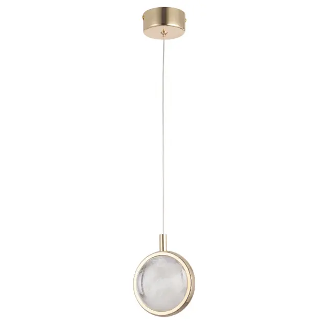 Светильник Crystal Lux CIELO SP6W LED GOLD — золотой, ракурс 3