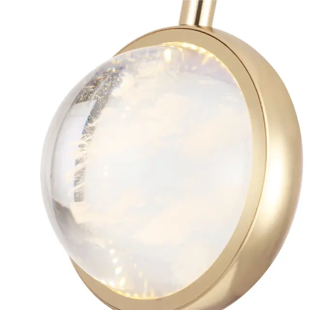 Светильник Crystal Lux CIELO SP6W LED GOLD — золотой, ракурс 5