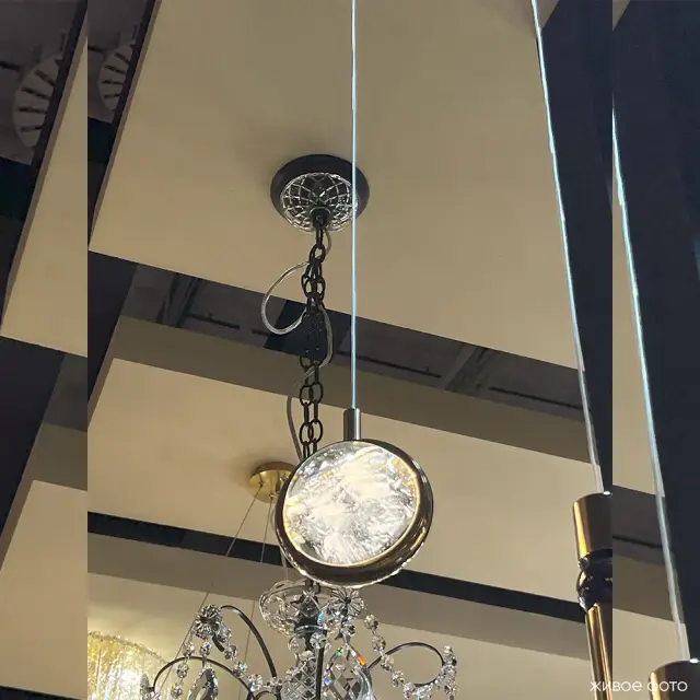 Светильник Crystal Lux CIELO SP6W LED GOLD — золотой, ракурс 6
