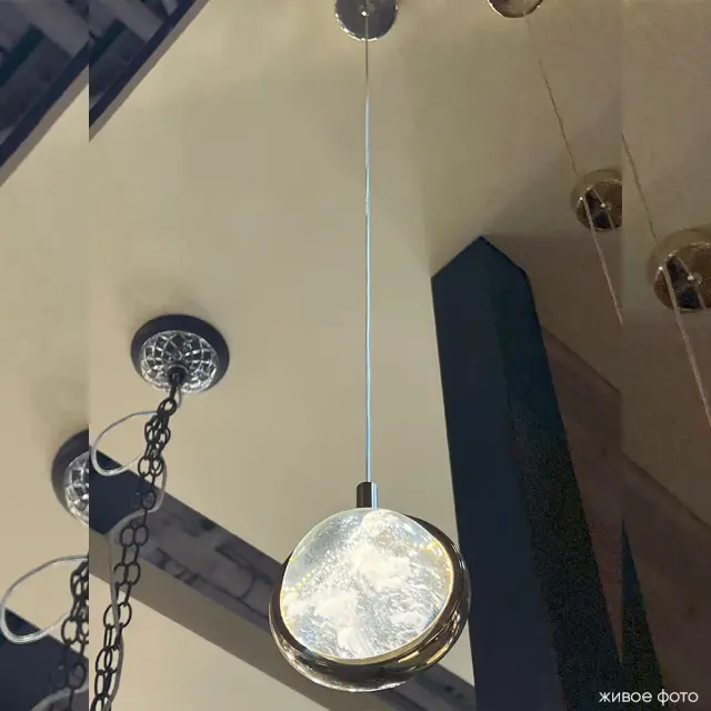 Светильник Crystal Lux CIELO SP6W LED GOLD — золотой, ракурс 7