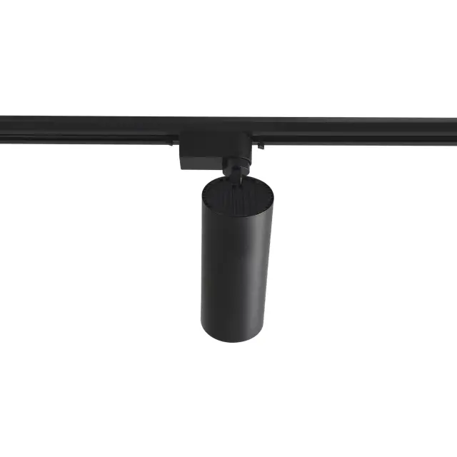 Светильник для однофазного шинопровода Crystal Lux CLT 0.31 006 30W BL — черный, ракурс 5