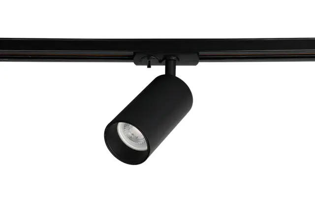 Светильник для однофазного шинопровода Crystal Lux CLT 0.31 013 BL-BL — черный