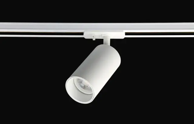 Светильник для однофазного шинопровода Crystal Lux CLT 0.31 013 WH-WH — белый