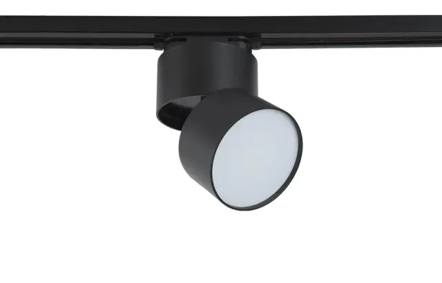 Светильник для однофазного шинопровода Crystal Lux CLT 0.31 130 BL — черный
