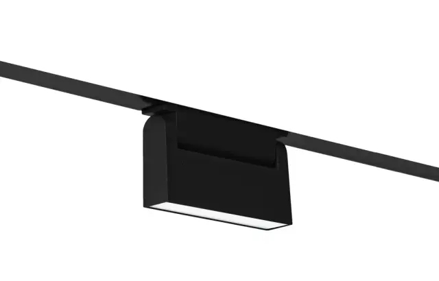 Светильник для магнитного шинопровода Crystal Lux CLT 0.33 002 6W BL M4000K — черный, ракурс 4
