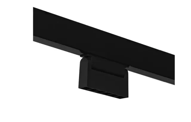 Светильник для магнитного шинопровода Crystal Lux CLT 0.33 002 6W BL T4000K — черный, ракурс 4