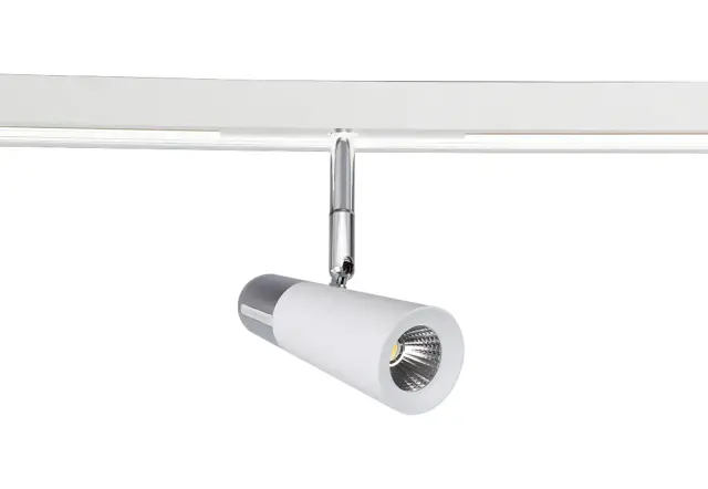 Светильник для магнитного шинопровода Crystal Lux CLT 0.33 006 12W WH-CH 4000K — черный