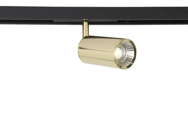 Светильник для магнитного шинопровода Crystal Lux CLT 0.33 009 12W GO 4000K — черный, ракурс 3